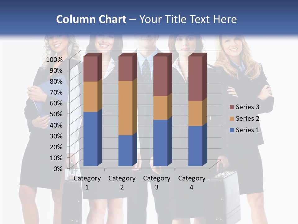 Businessman Education Employment PowerPoint Template