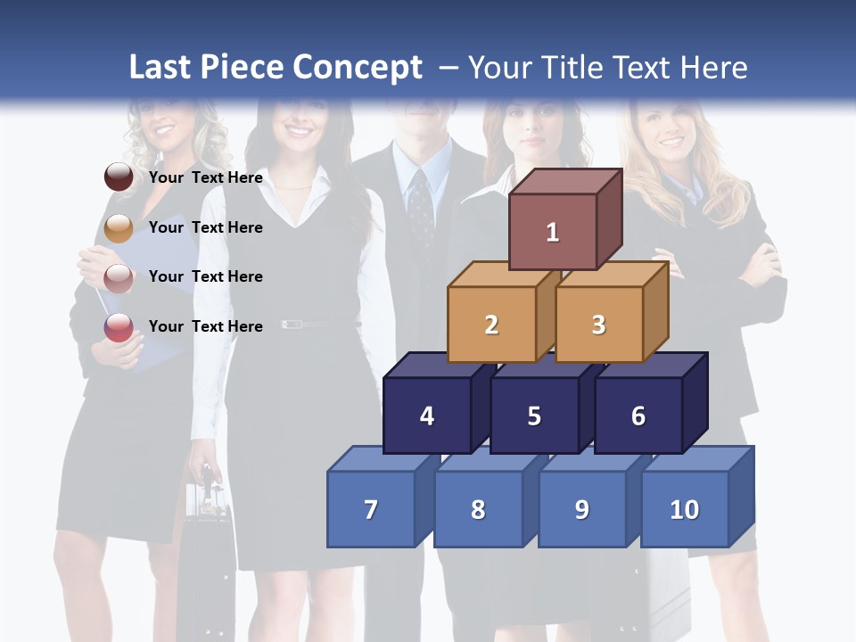 Businessman Education Employment PowerPoint Template