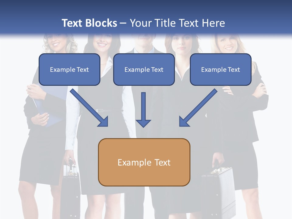 Businessman Education Employment PowerPoint Template