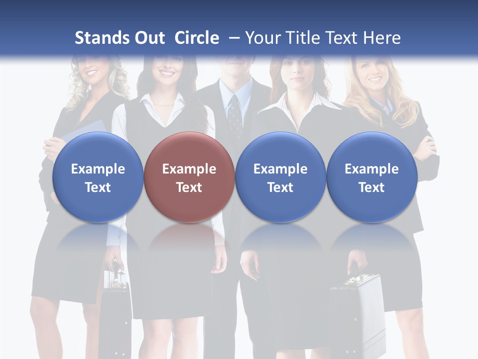 Businessman Education Employment PowerPoint Template