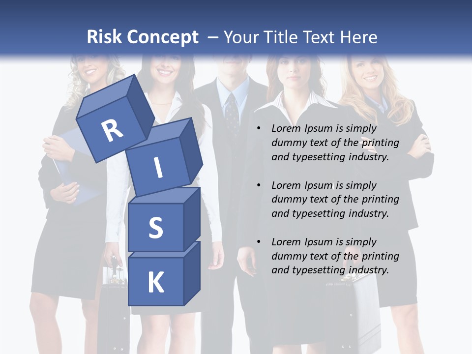 Businessman Education Employment PowerPoint Template