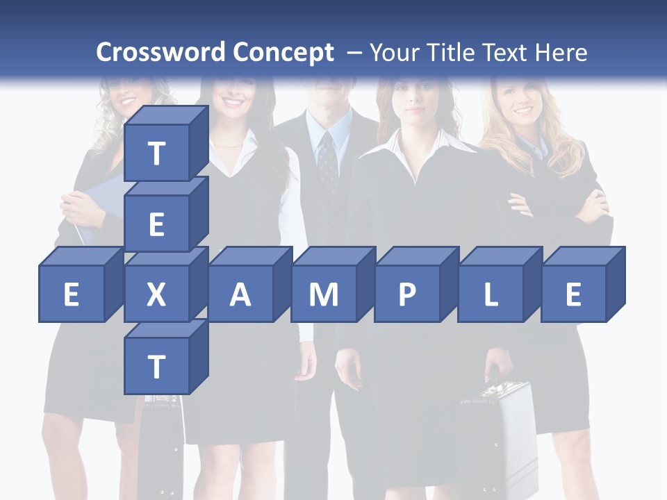Businessman Education Employment PowerPoint Template