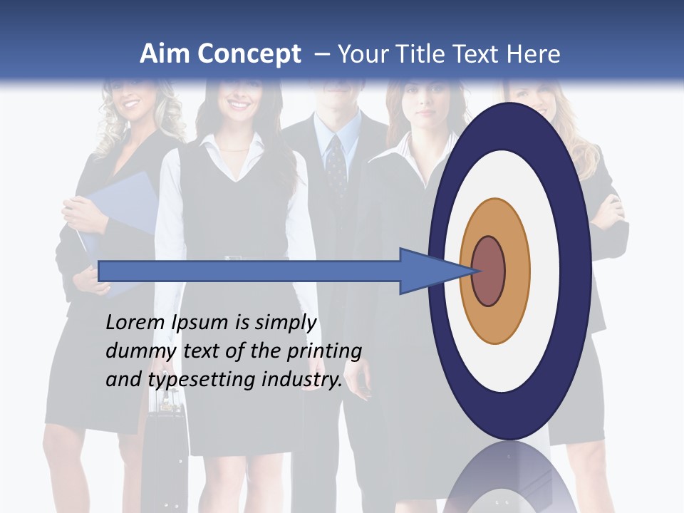 Businessman Education Employment PowerPoint Template