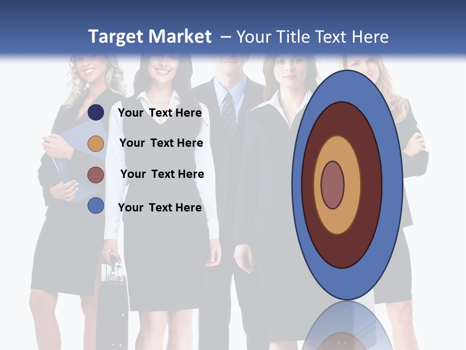 Businessman Education Employment PowerPoint Template