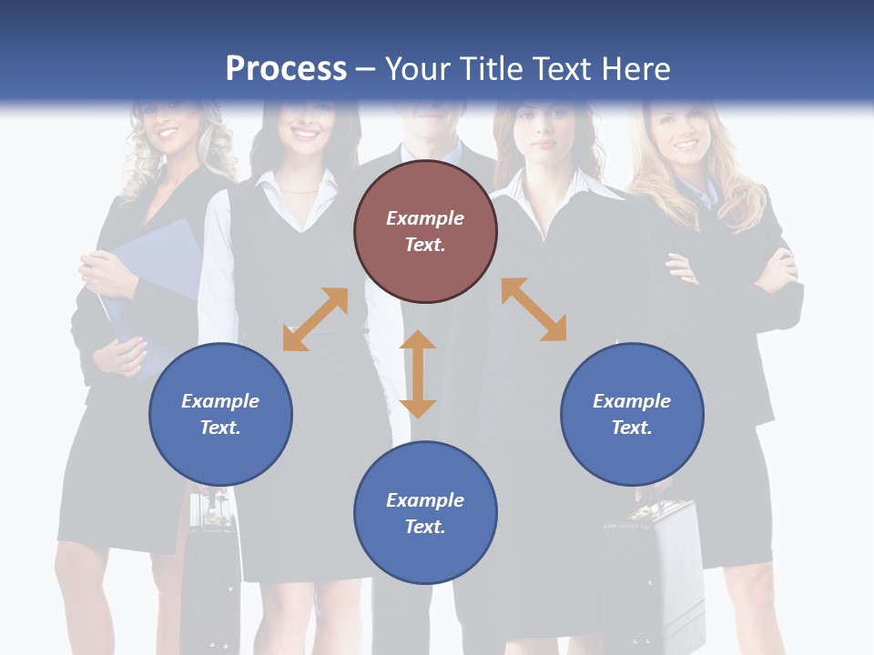 Businessman Education Employment PowerPoint Template