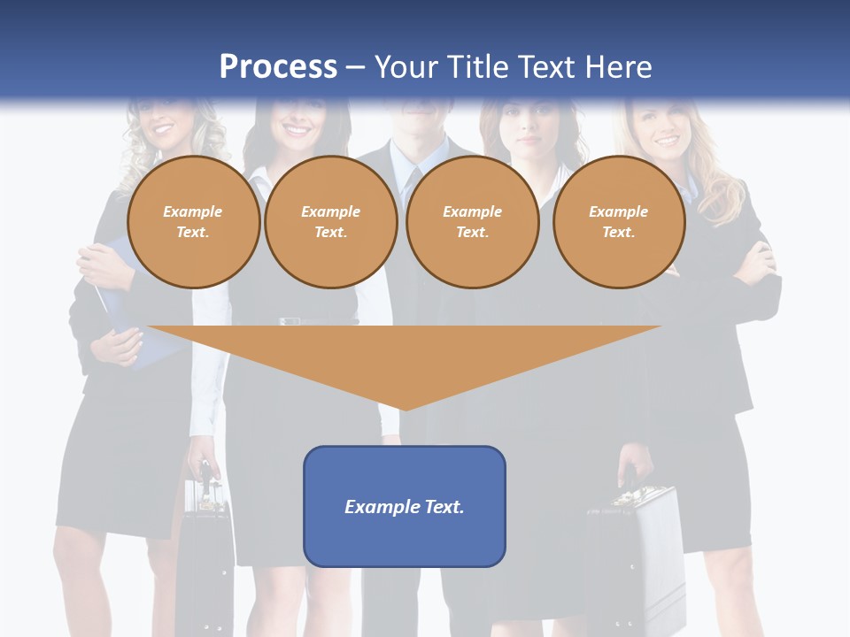 Businessman Education Employment PowerPoint Template