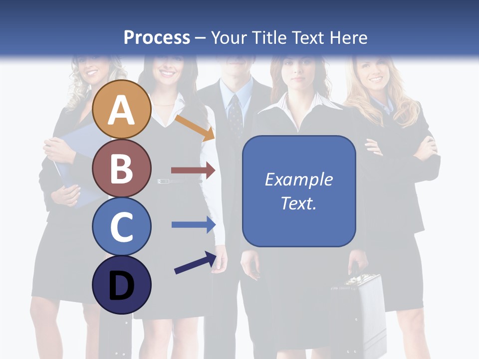 Businessman Education Employment PowerPoint Template