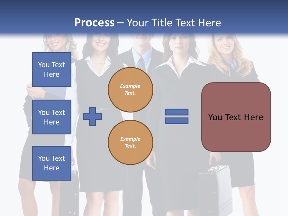 Businessman Education Employment PowerPoint Template