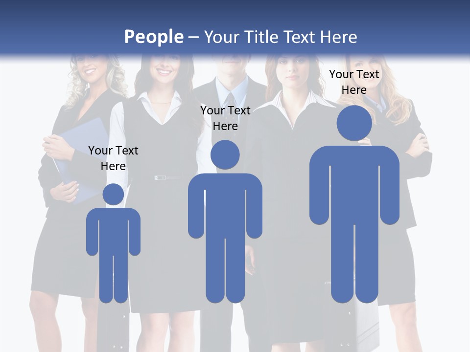 Businessman Education Employment PowerPoint Template