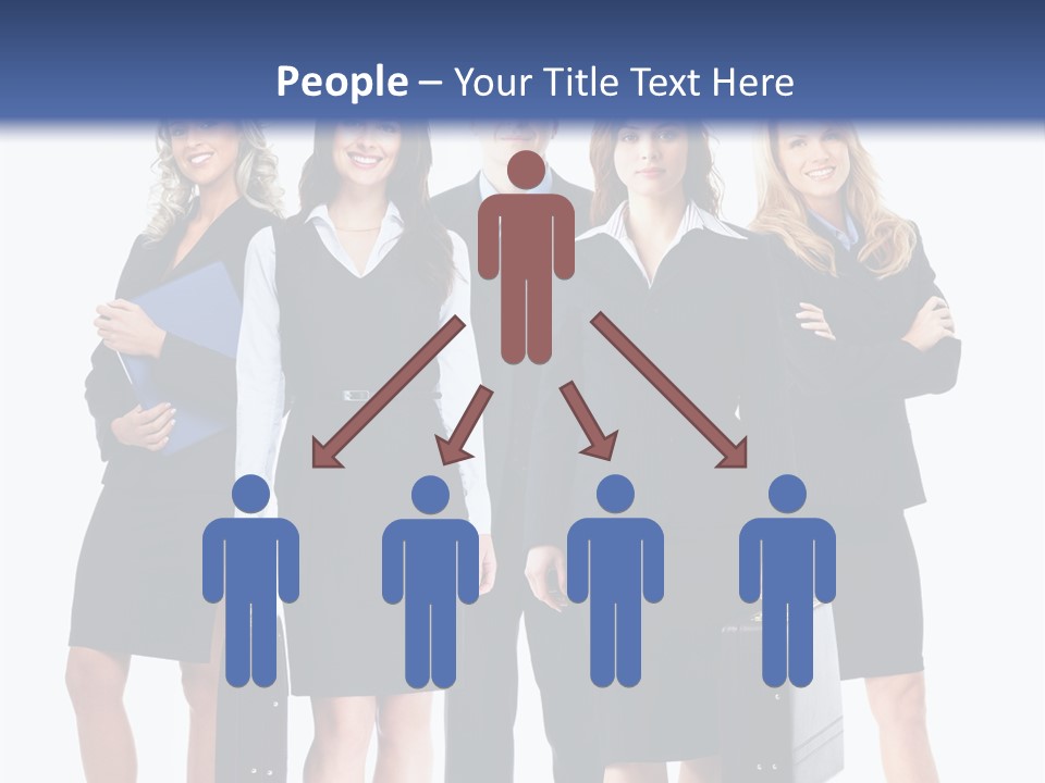 Businessman Education Employment PowerPoint Template