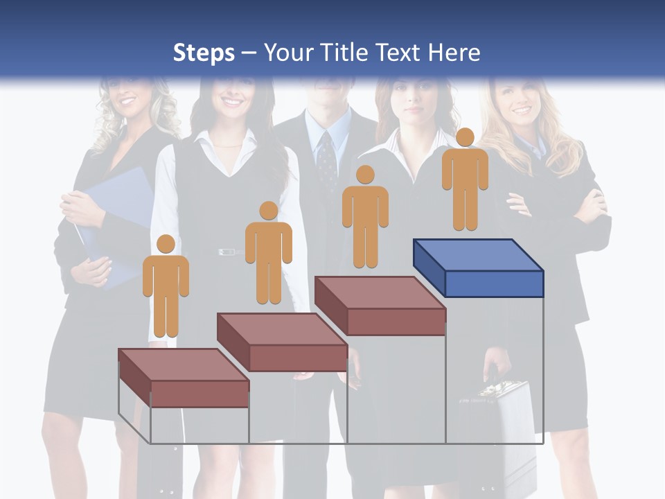 Businessman Education Employment PowerPoint Template