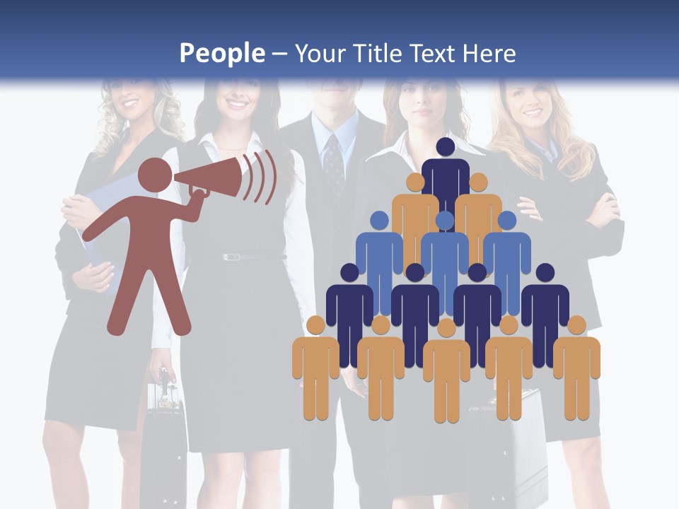 Businessman Education Employment PowerPoint Template