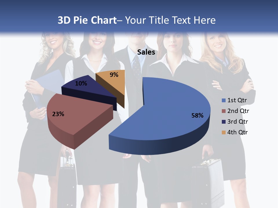 Businessman Education Employment PowerPoint Template