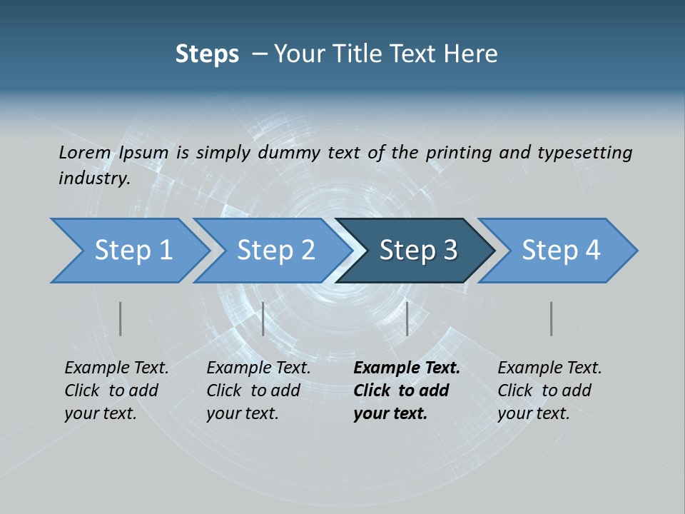 Illustration Fine Science PowerPoint Template