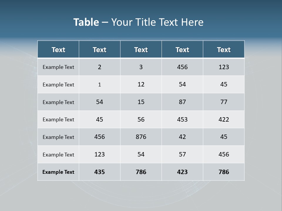 Illustration Fine Science PowerPoint Template