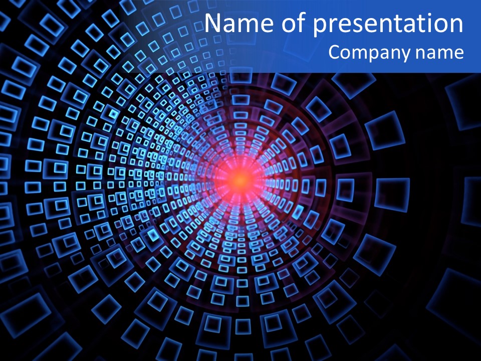 Connection Surface Element PowerPoint Template