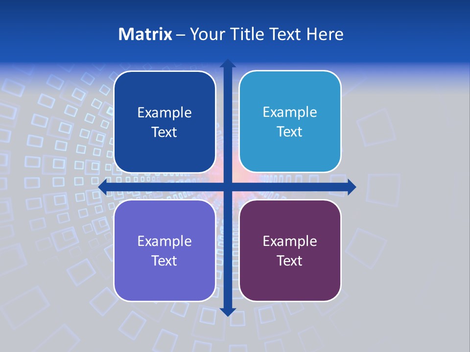 Connection Surface Element PowerPoint Template