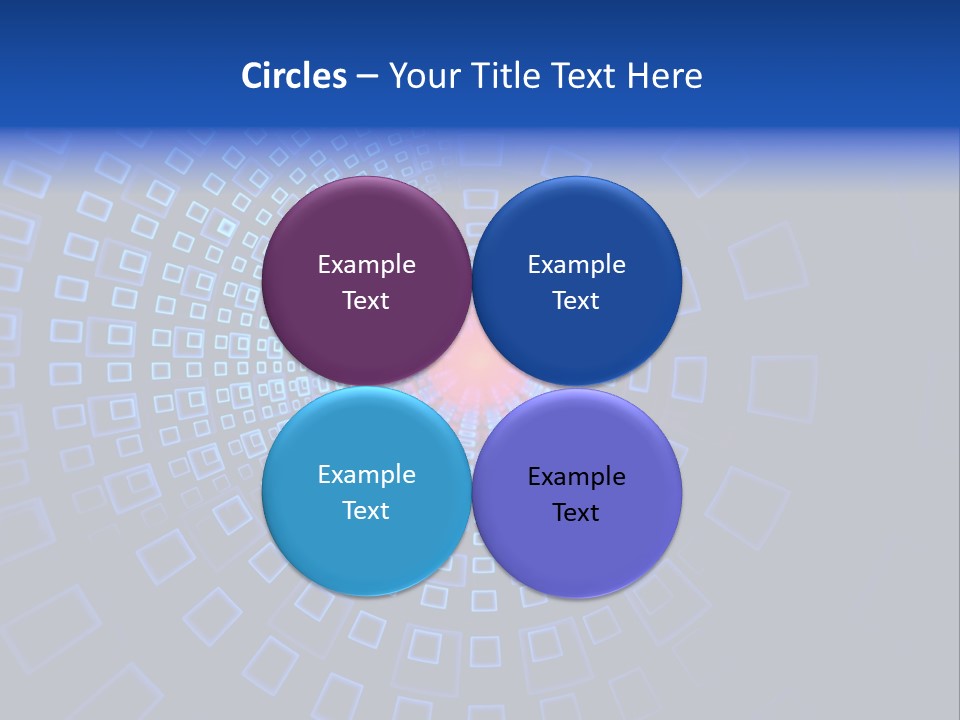 Connection Surface Element PowerPoint Template