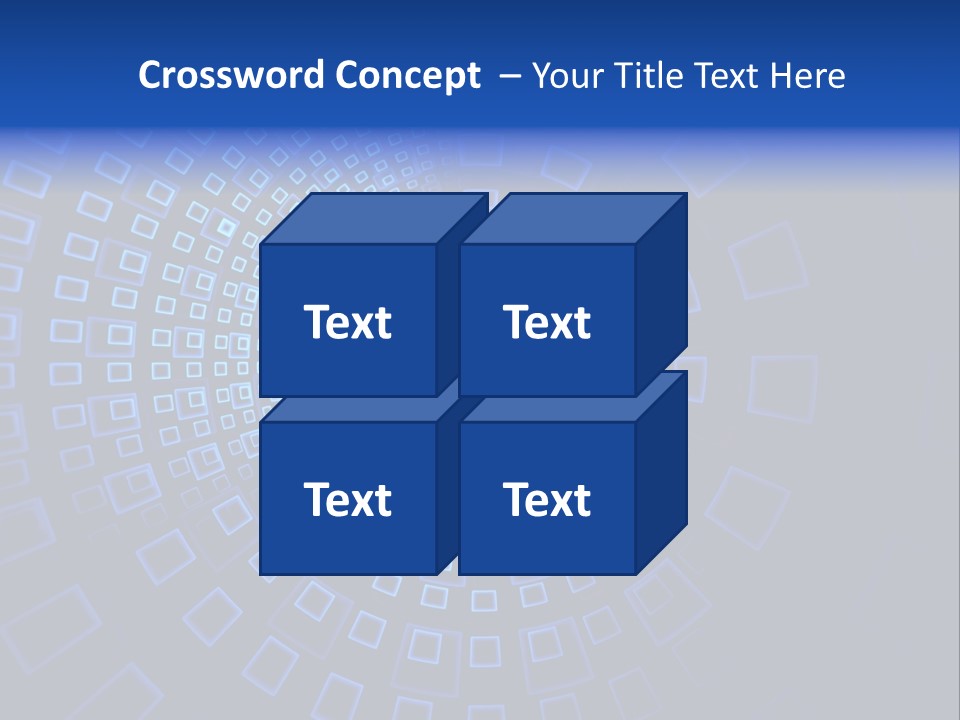 Connection Surface Element PowerPoint Template