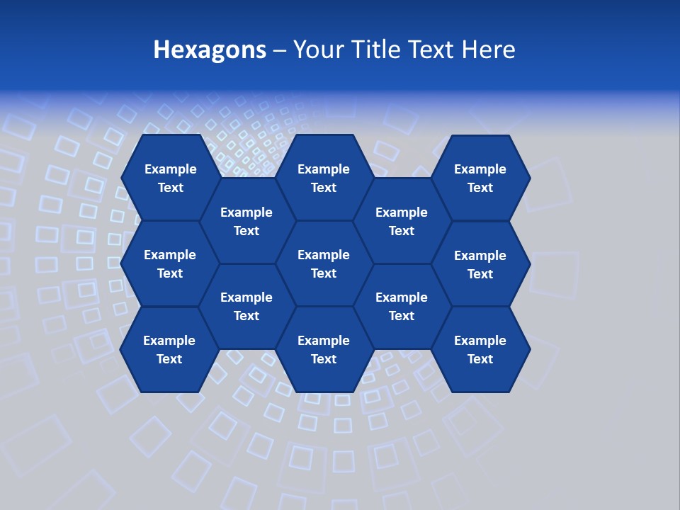 Connection Surface Element PowerPoint Template