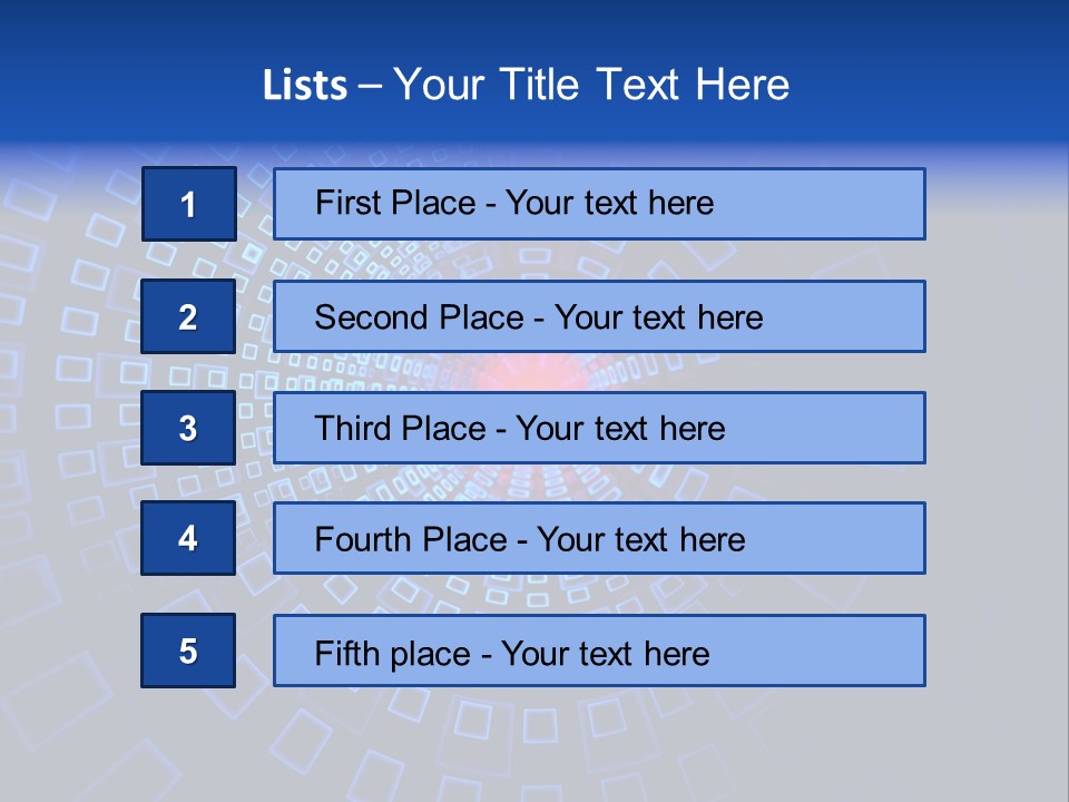Connection Surface Element PowerPoint Template