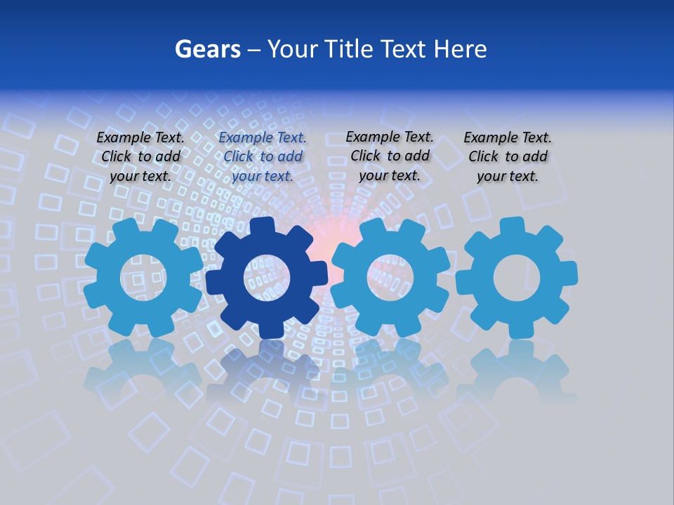 Connection Surface Element PowerPoint Template