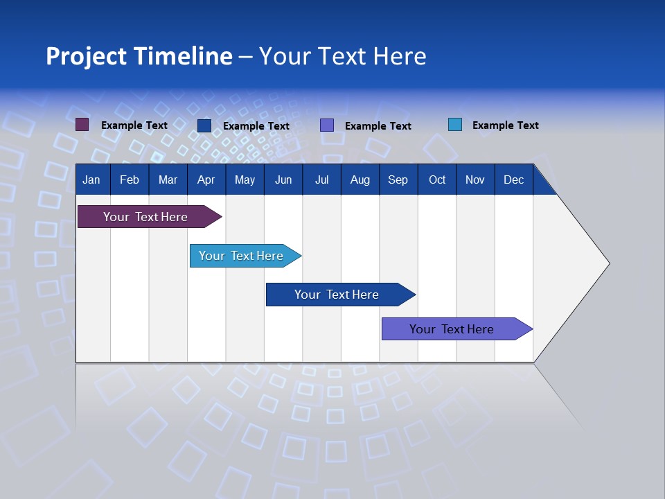 Connection Surface Element PowerPoint Template