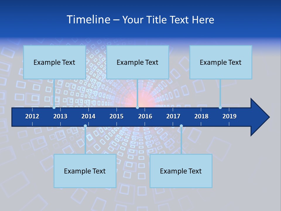 Connection Surface Element PowerPoint Template