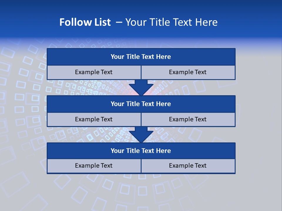 Connection Surface Element PowerPoint Template