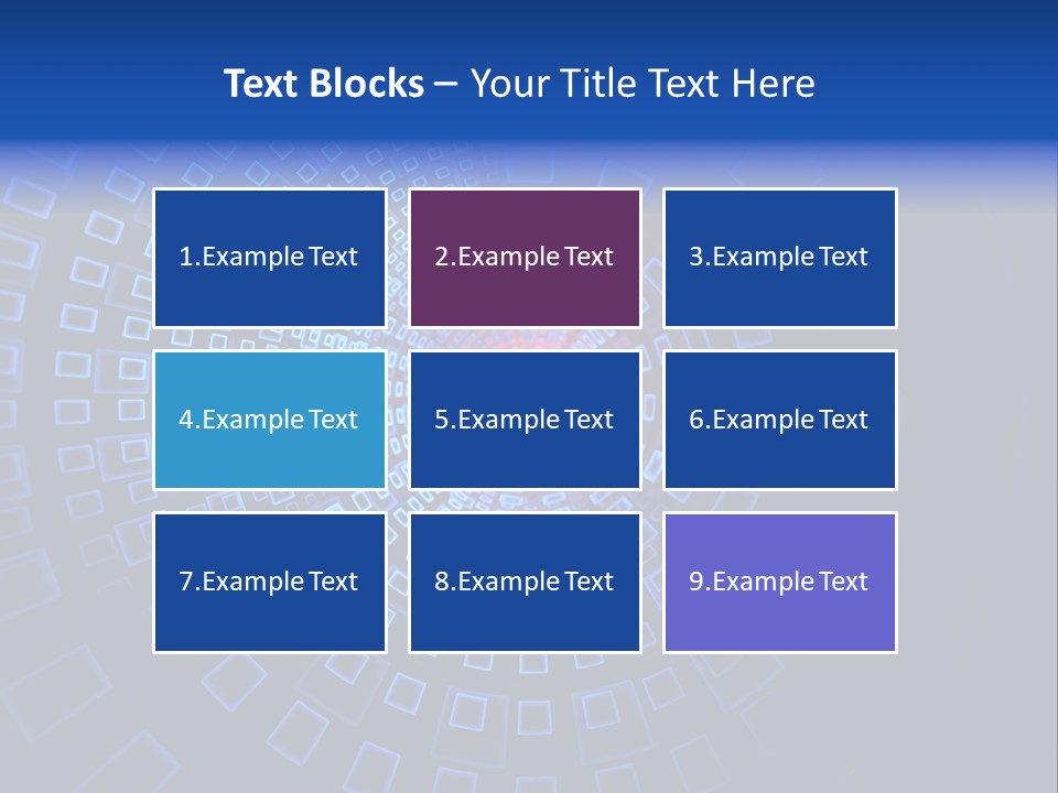 Connection Surface Element PowerPoint Template