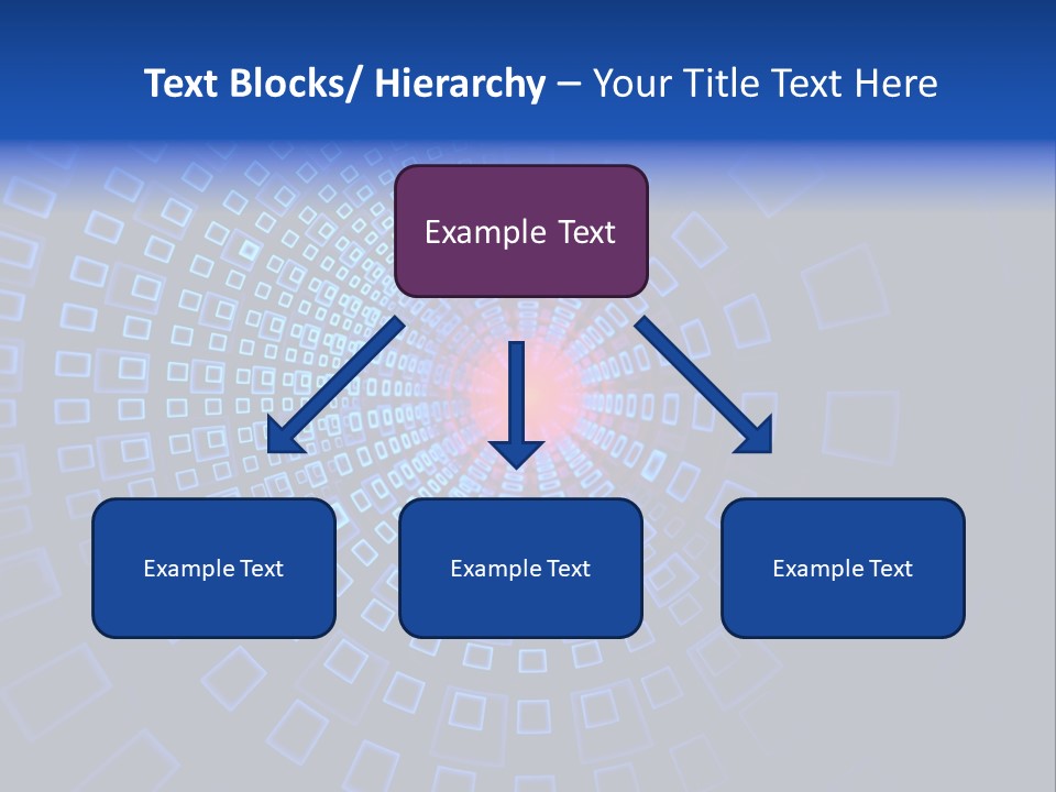 Connection Surface Element PowerPoint Template
