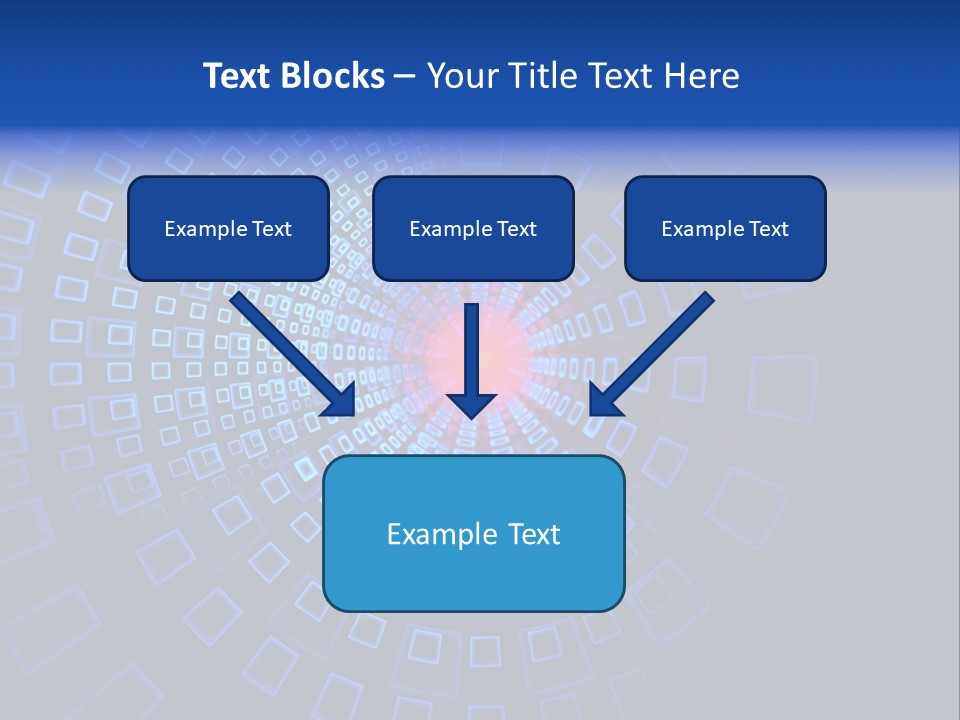 Connection Surface Element PowerPoint Template