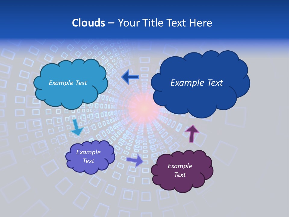 Connection Surface Element PowerPoint Template