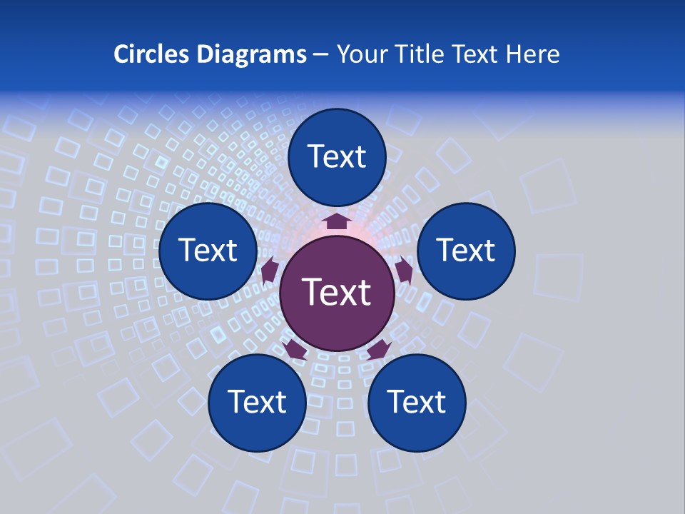 Connection Surface Element PowerPoint Template