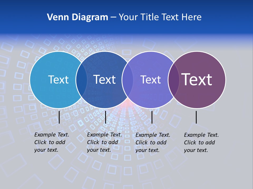 Connection Surface Element PowerPoint Template