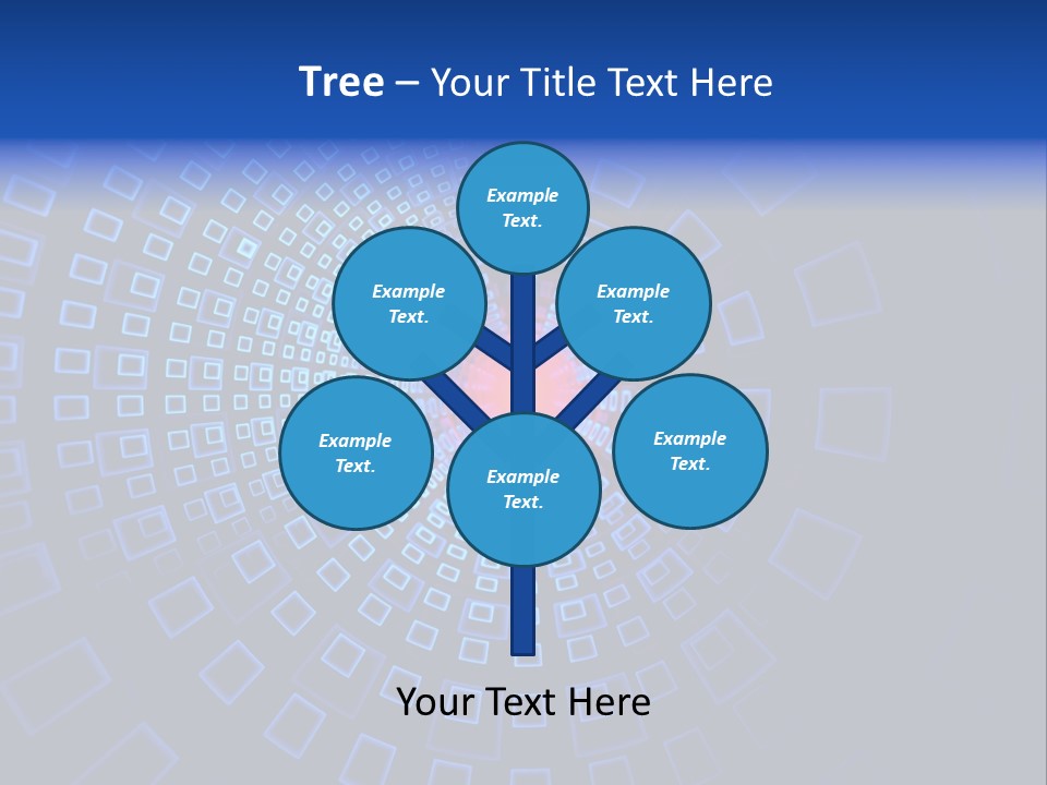 Connection Surface Element PowerPoint Template