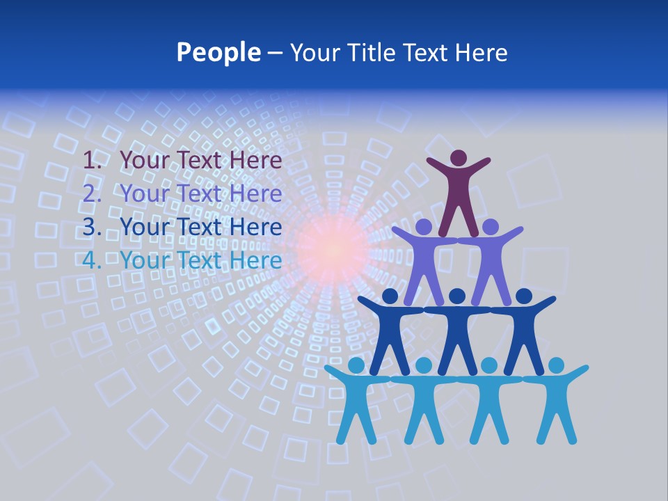 Connection Surface Element PowerPoint Template