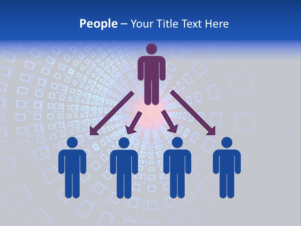Connection Surface Element PowerPoint Template
