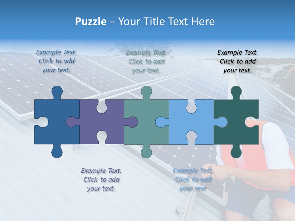 Modern Installing Business PowerPoint Template