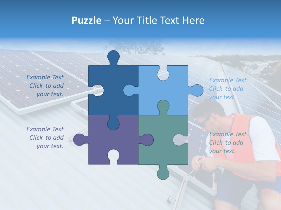 Modern Installing Business PowerPoint Template