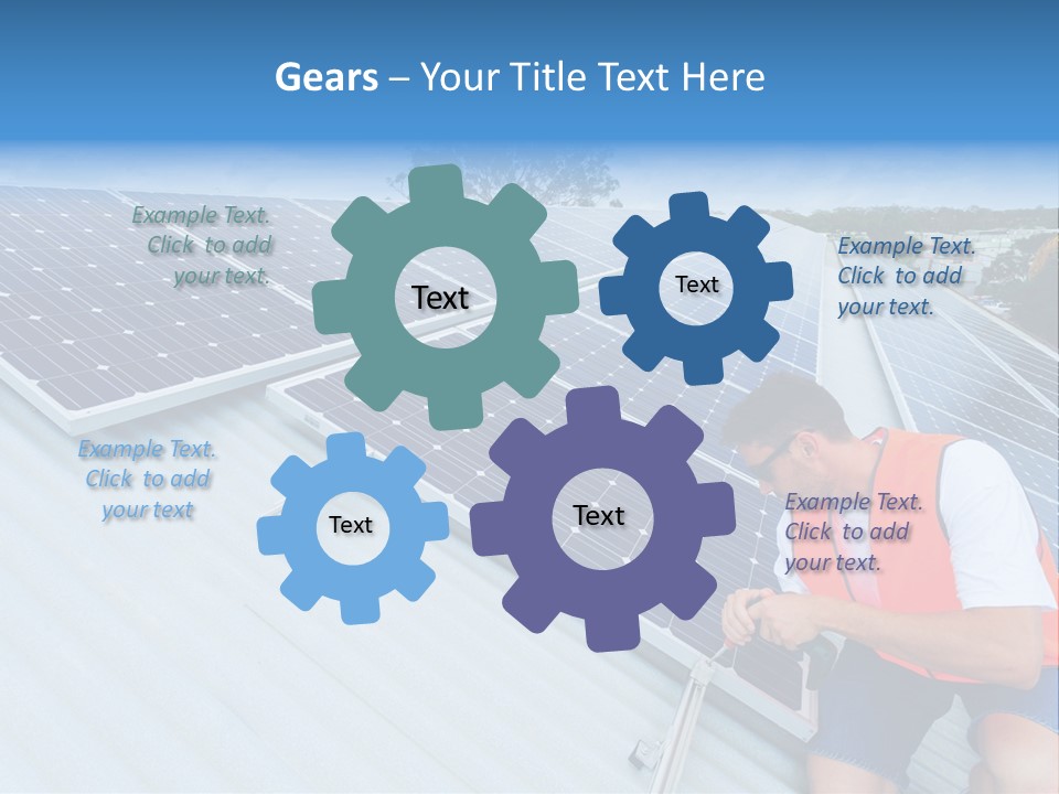 Modern Installing Business PowerPoint Template