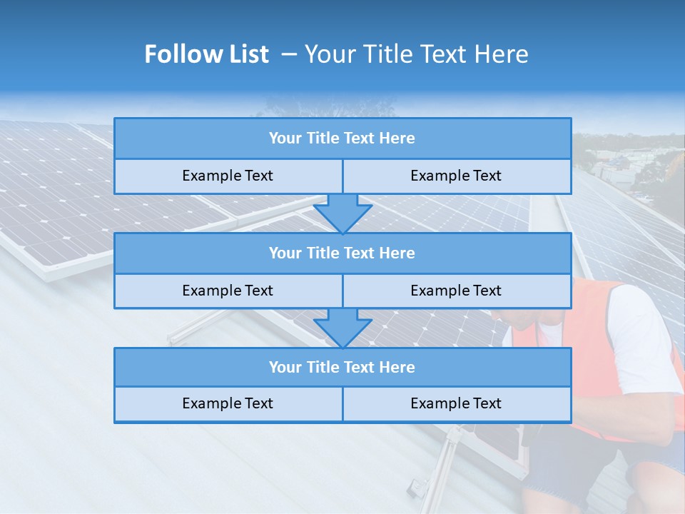 Modern Installing Business PowerPoint Template