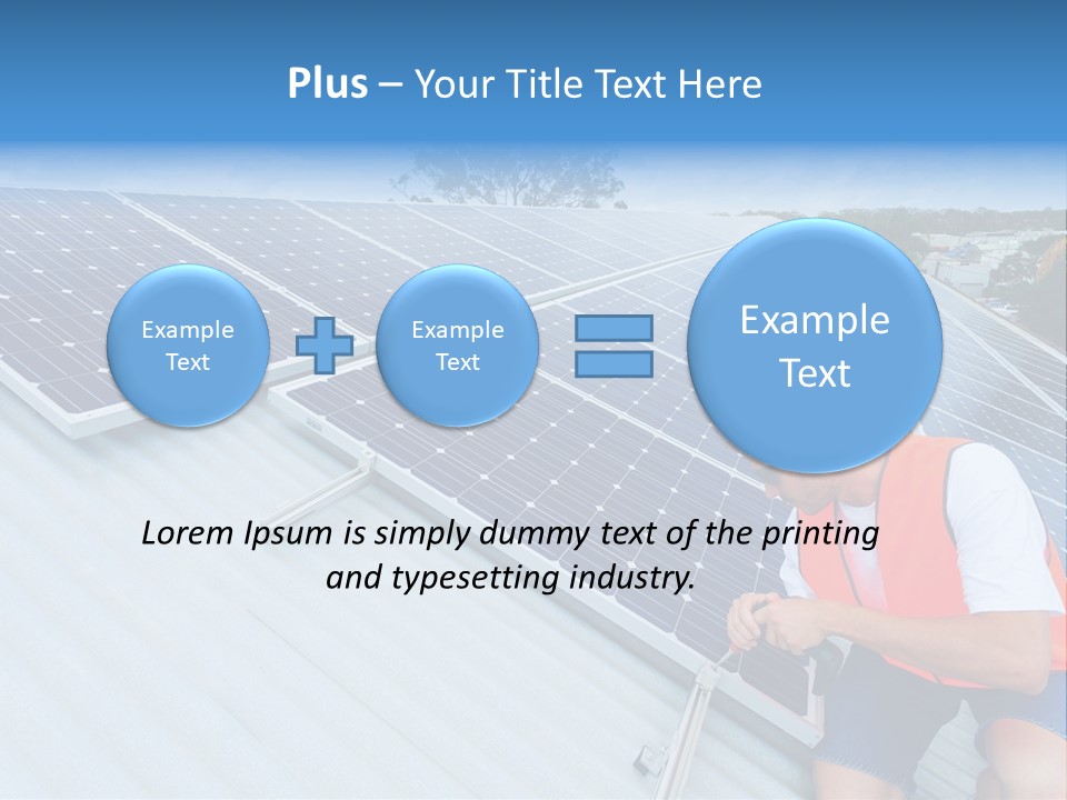 Modern Installing Business PowerPoint Template