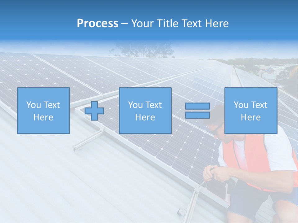 Modern Installing Business PowerPoint Template