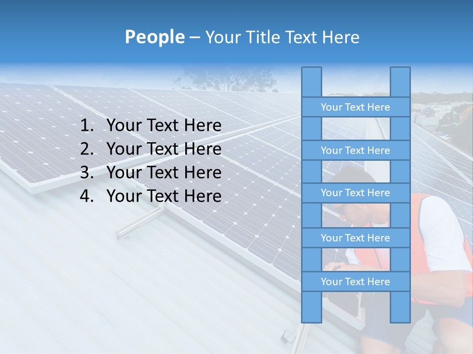 Modern Installing Business PowerPoint Template