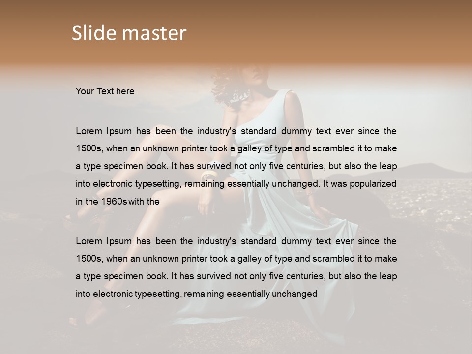 Shoe Stylish Bracelet PowerPoint Template