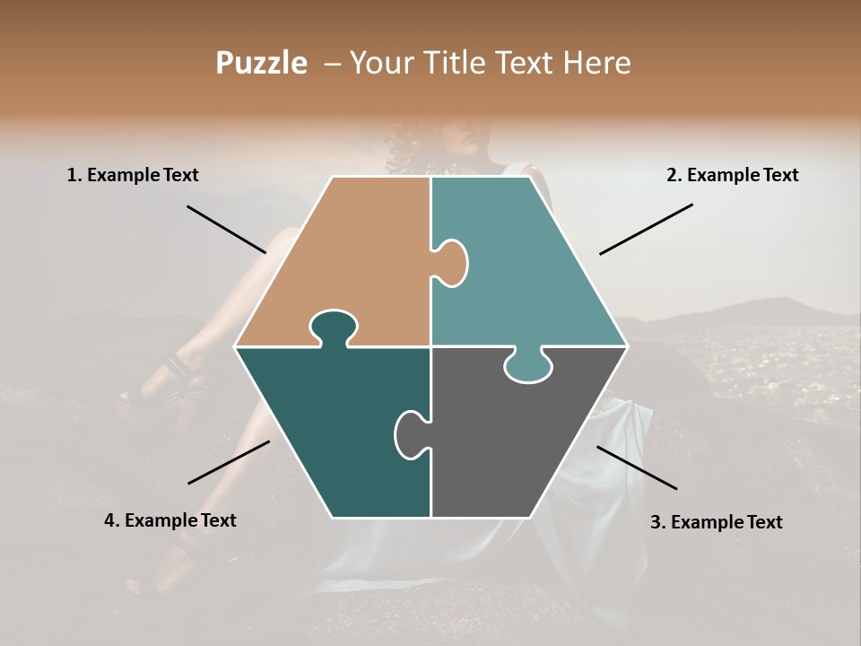 Shoe Stylish Bracelet PowerPoint Template