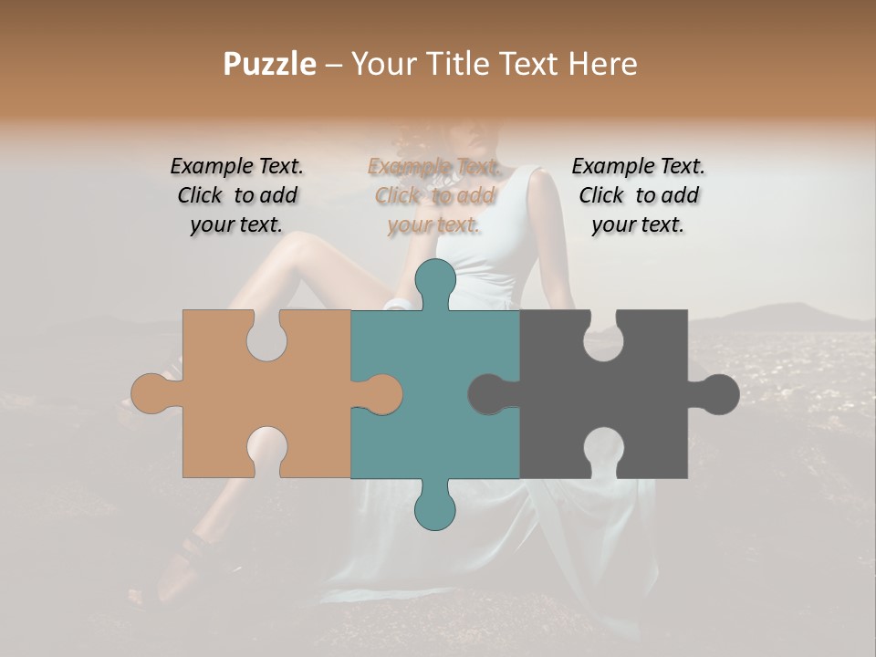 Shoe Stylish Bracelet PowerPoint Template