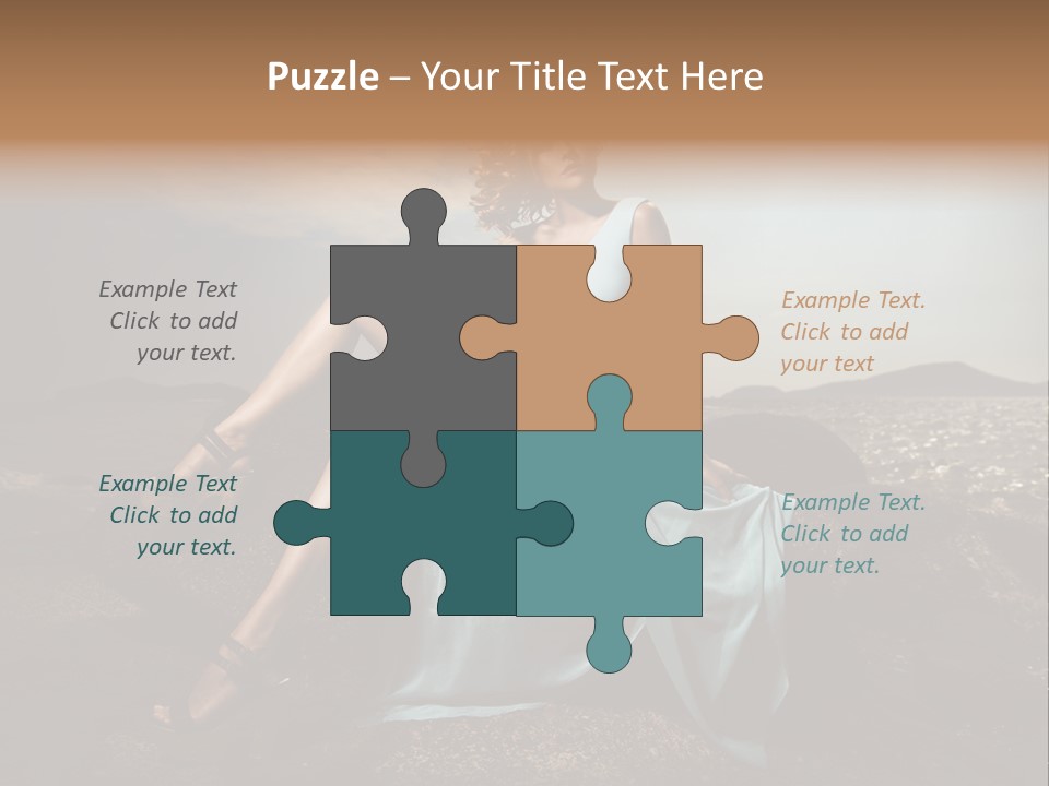 Shoe Stylish Bracelet PowerPoint Template