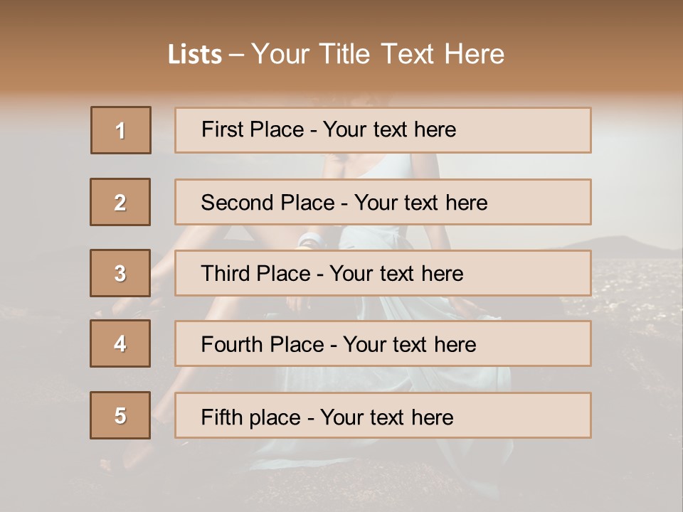 Shoe Stylish Bracelet PowerPoint Template